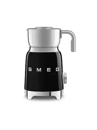 SMEG | Milchaufschäumer 50s Retro Style Schwarz MFF11BLEU | 